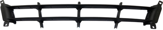 Front, Center Bumper Grille, Textured Black