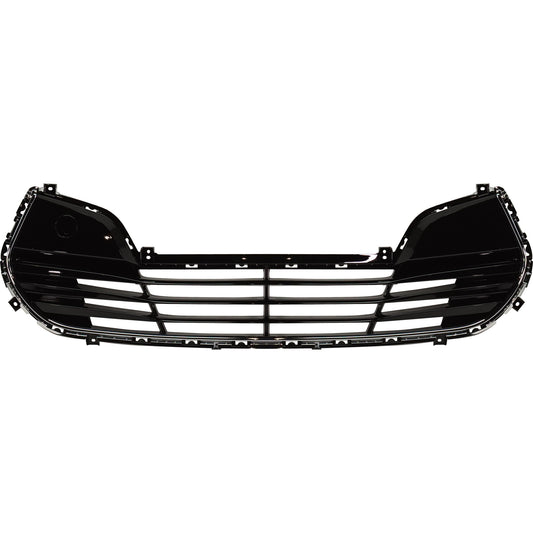 Решетка переднего бампера, черная
