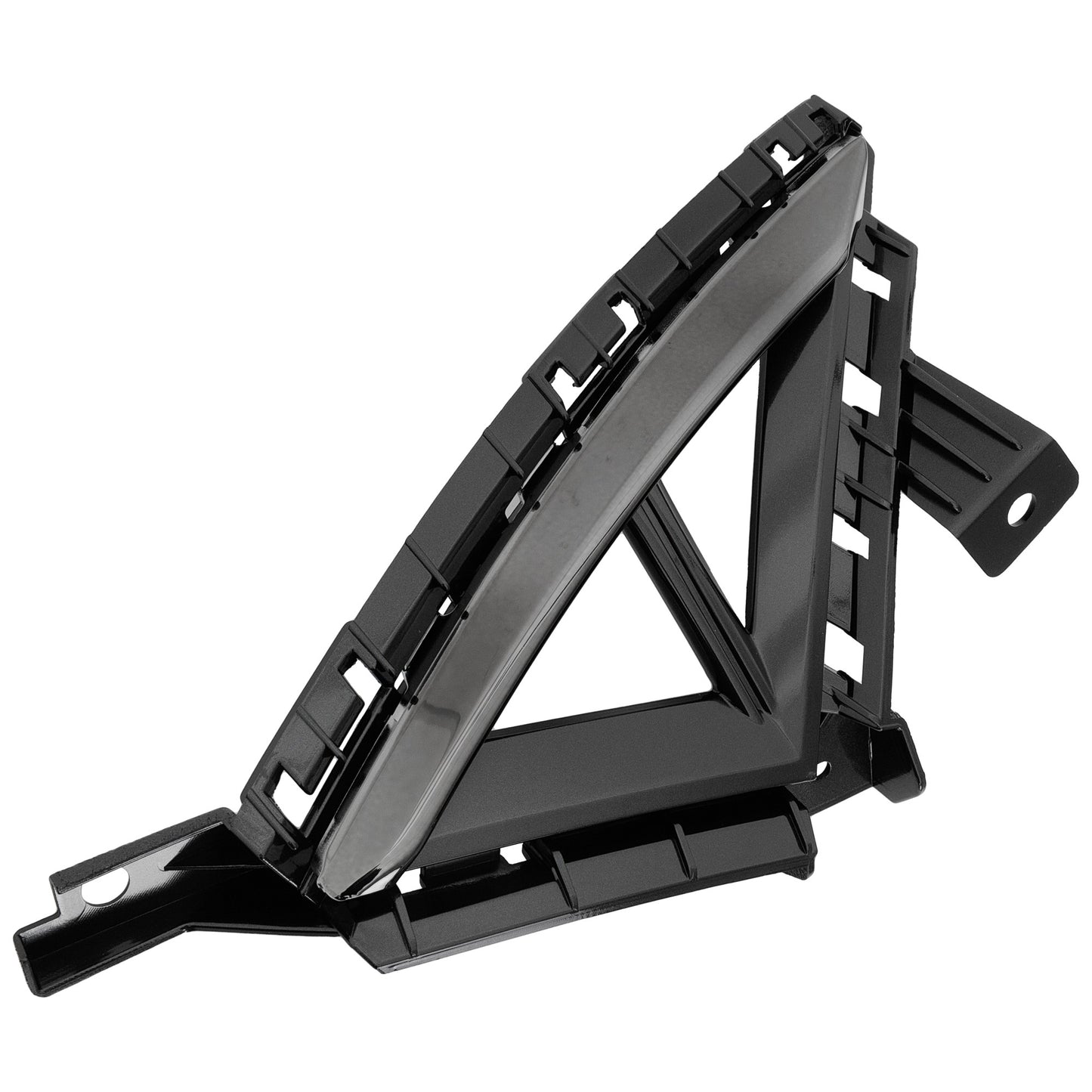 Front, Driver Side Bumper Grille, Chrome