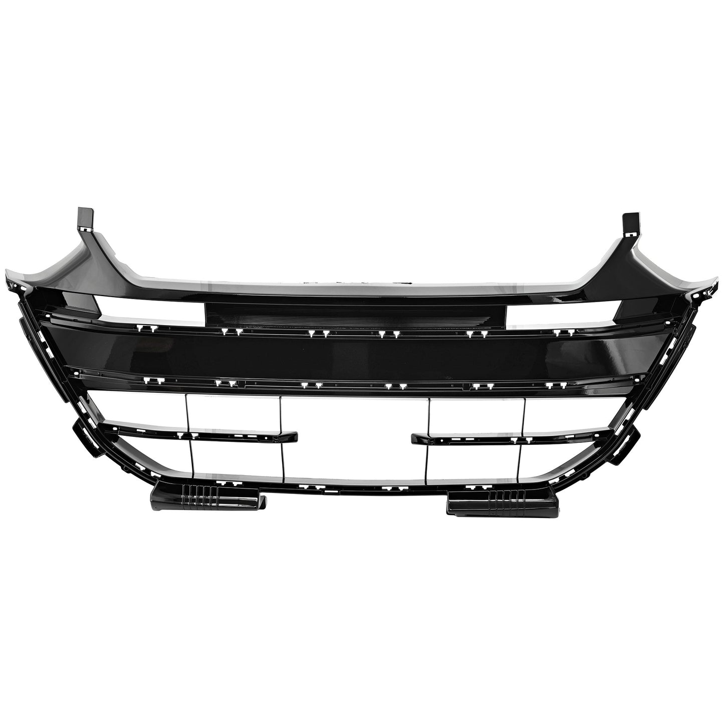 Нижняя решетка бампера, окрашенная в черный цвет