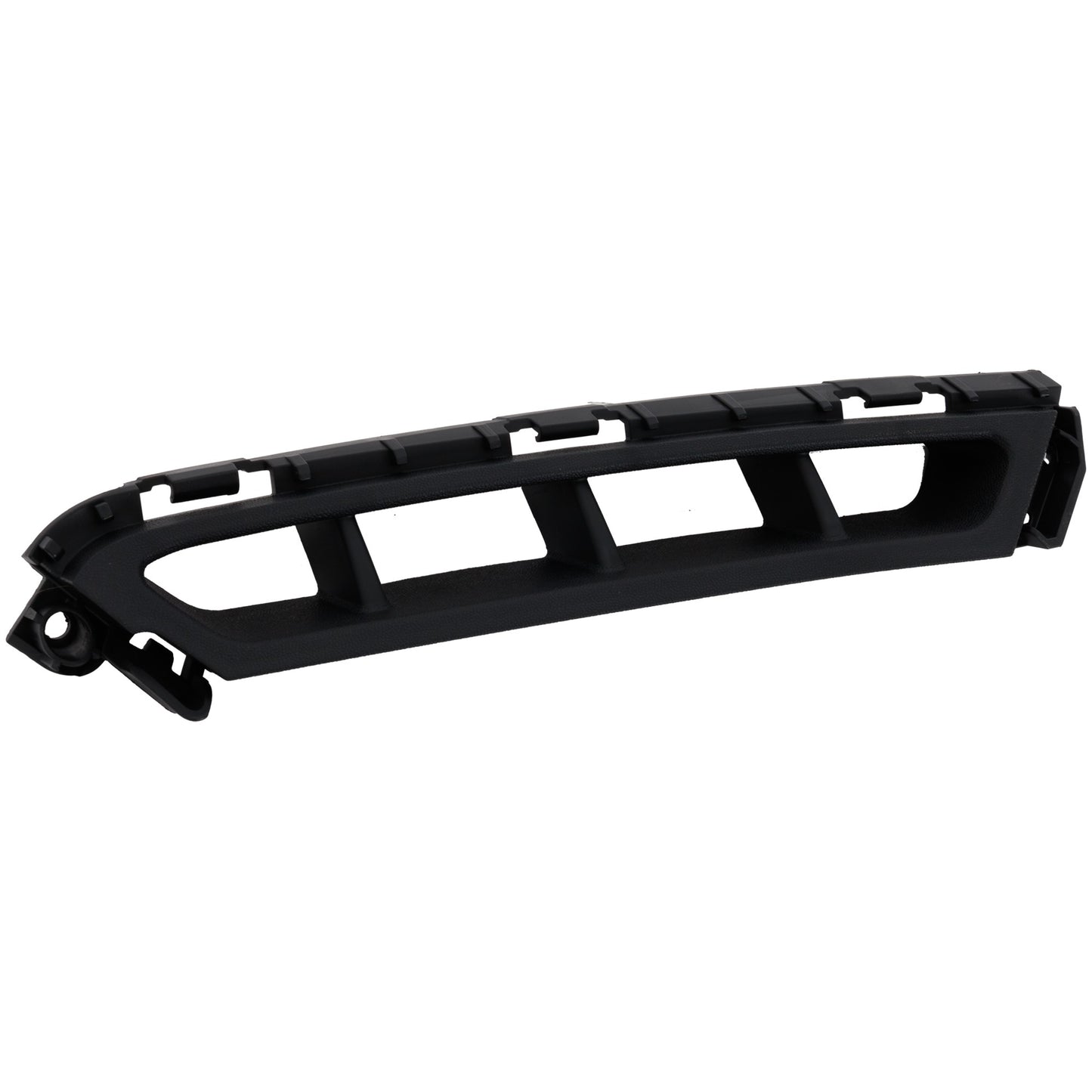 Front, Passenger Side Bumper Grille, Textured Black
