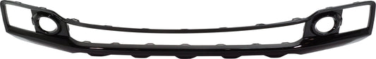 Front, Center Bumper Trim, Black
