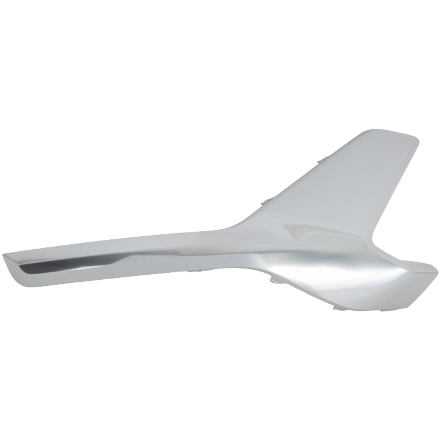 Front, Passenger Side Bumper Trim, Chrome, Side Bumper Molding