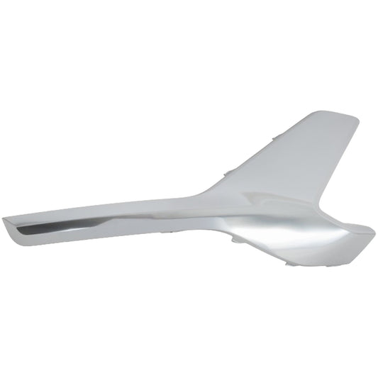 Front, Passenger Side Bumper Trim, Chrome, Side Bumper Molding