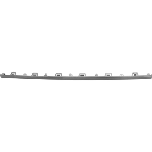 Front, Lower, Center Bumper Trim, Dark Gray