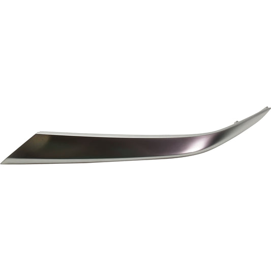 Front, Driver Side Bumper Trim, Chrome