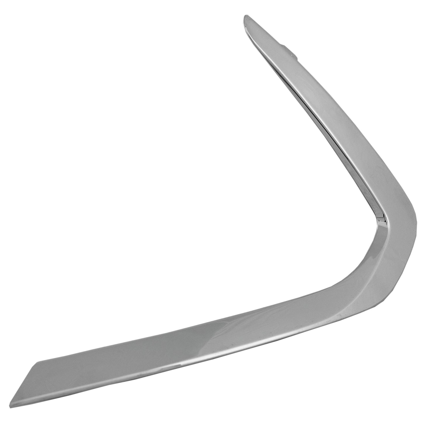 Front, Driver Side Bumper Trim, Chrome, Side Bumper Molding