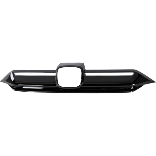 Grille Trim, Center, Painted Black