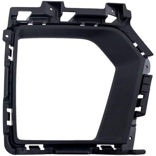 Front, Passenger Side Fog Light Trim, Textured Black