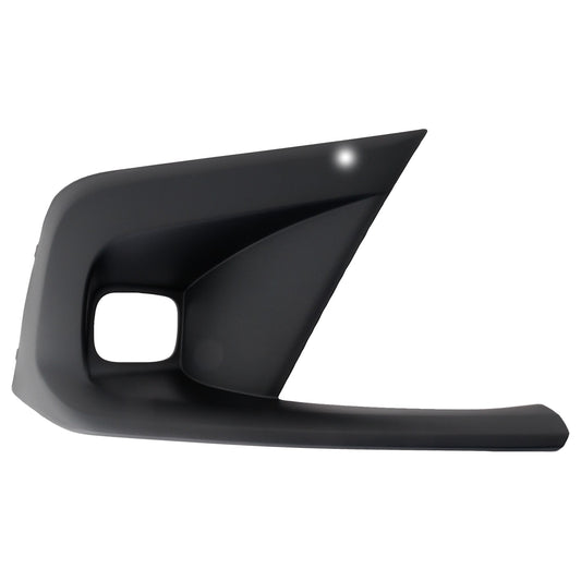 Front, Passenger Side Fog Light Trim, Textured Black