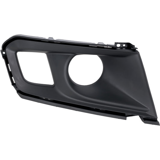 Front, Driver Side Fog Light Trim, Textured Black, Fog Light Bezel
