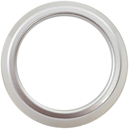 Front, Passenger Side Fog Light Trim, Silver, Coupe