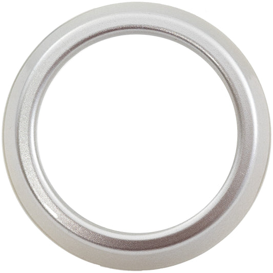 Front, Driver Side Fog Light Trim, Silver, Coupe