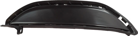 Front, Passenger Side Fog Light Trim, Black