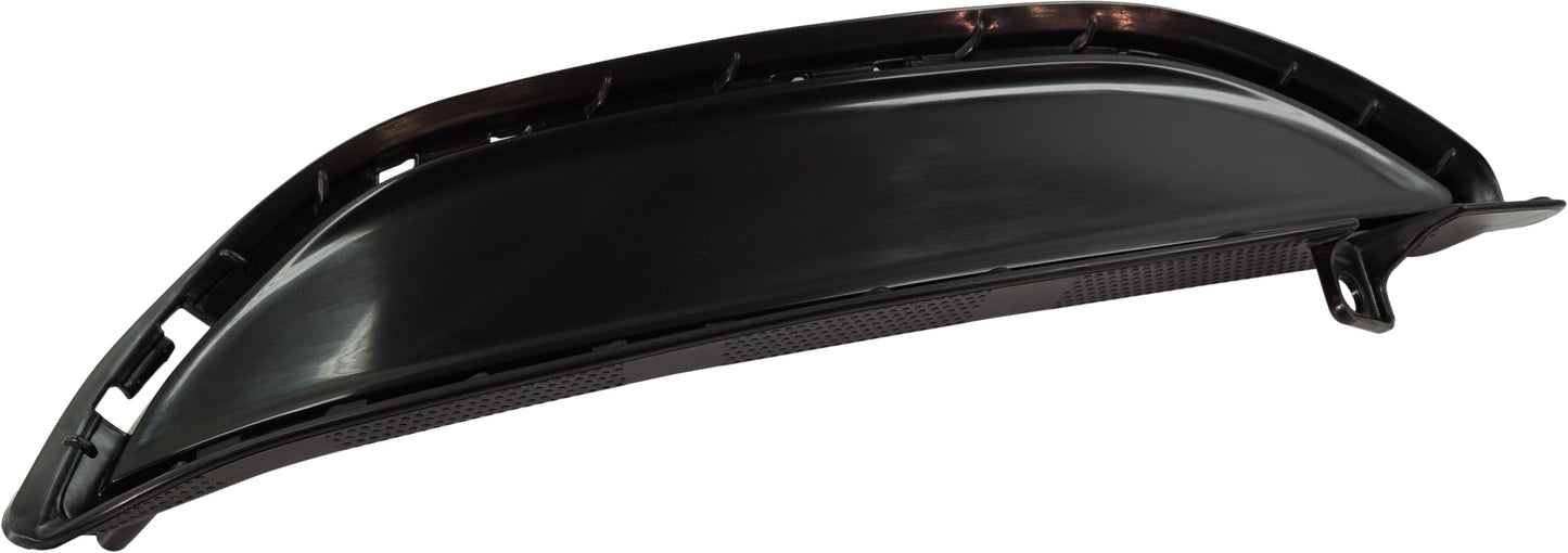Front, Driver Side Fog Light Trim, Black