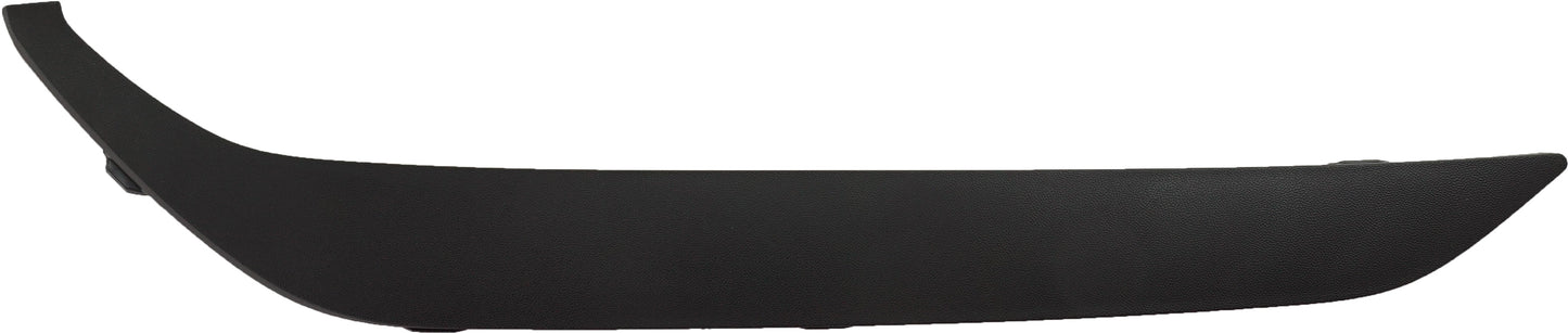 Front, Passenger Side, Lower Fog Light Trim, Textured Black