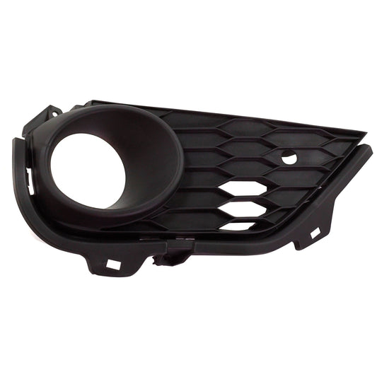 Front, Passenger Side Fog Light Trim, Black