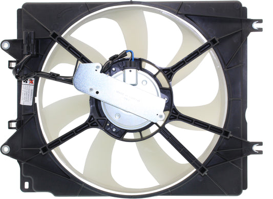 OE Replacement A/C Condenser Fan Passenger Side, Single fan