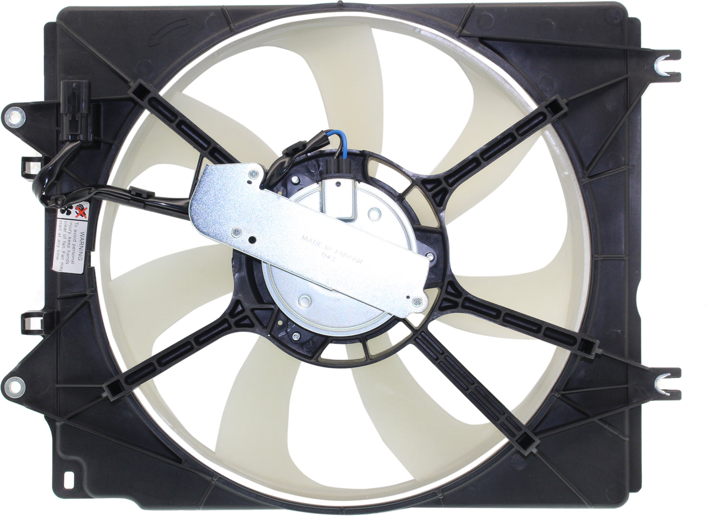 OE Replacement A/C Condenser Fan Passenger Side, Single fan