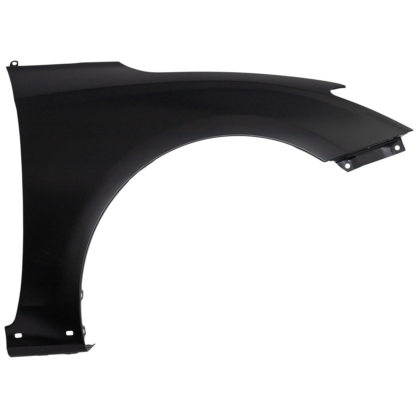 Front, Passenger Side Fender, For Models with Wheel Opening Molding