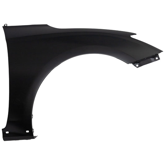 Front, Passenger Side Fender, For Models with Wheel Opening Molding