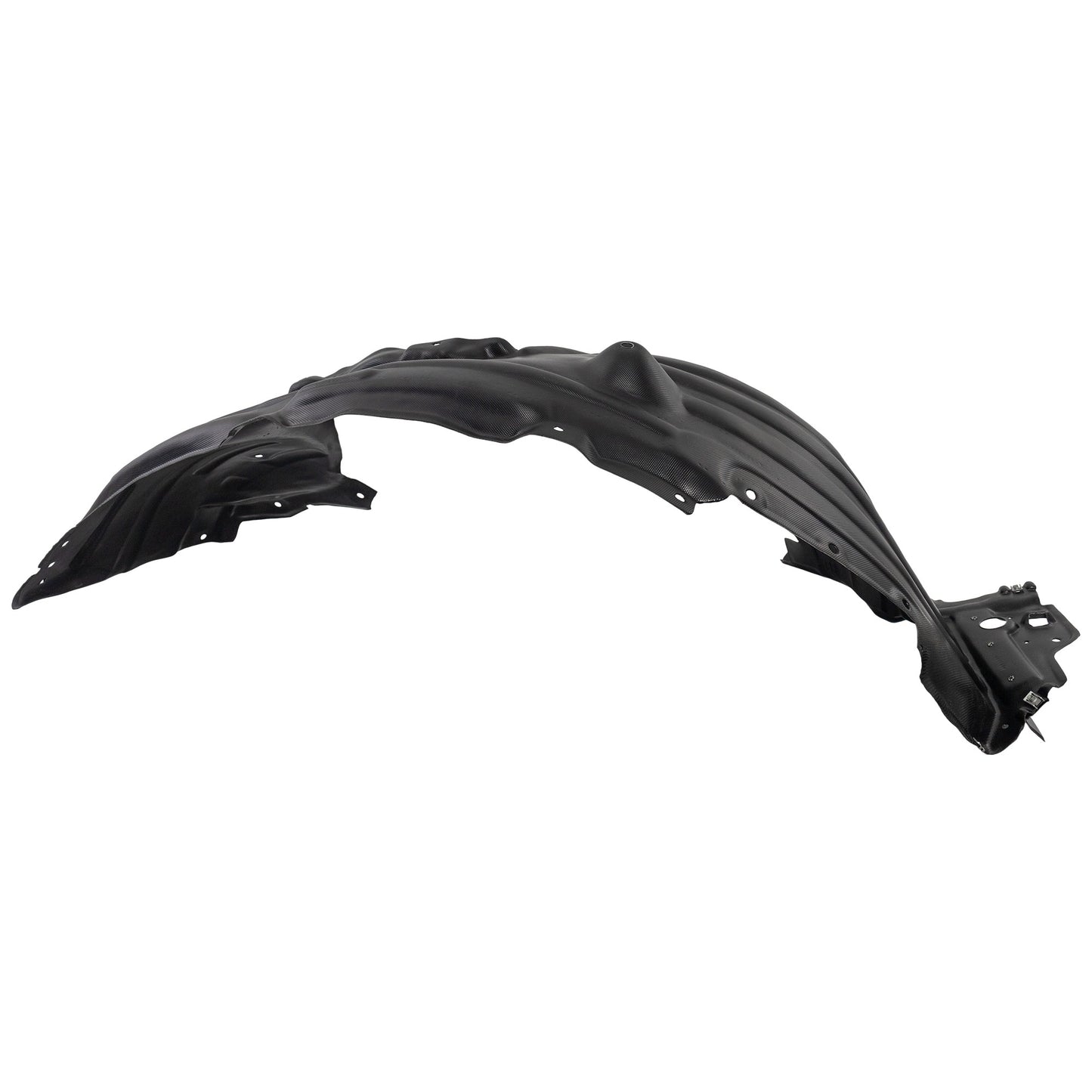 Front, Passenger Side Fender Liner, without Insulation Foam, Except Black Edition/Elite Models