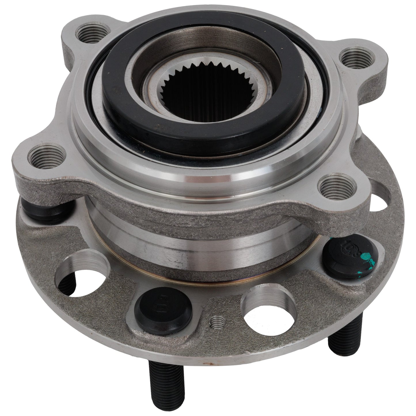 Rear, Driver or Passenger Side Wheel Hub, With Bearing, 5 x 4.5 in. Bolt Pattern