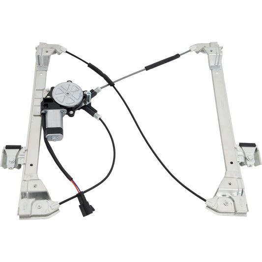 Front, Passenger Side Window Regulator, Power, Base Model