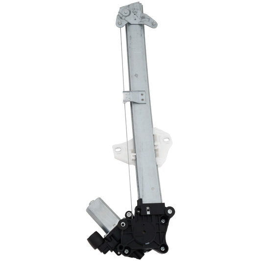 Front, Passenger Side Power Window Regulator, With Motor