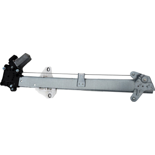 Front, Passenger Side Power Window Regulator, With Motor