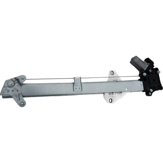 Front, Driver Side Power Window Regulator, With Motor