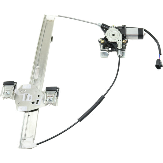 Rear, Passenger Side Window Regulator, Power, Base Model