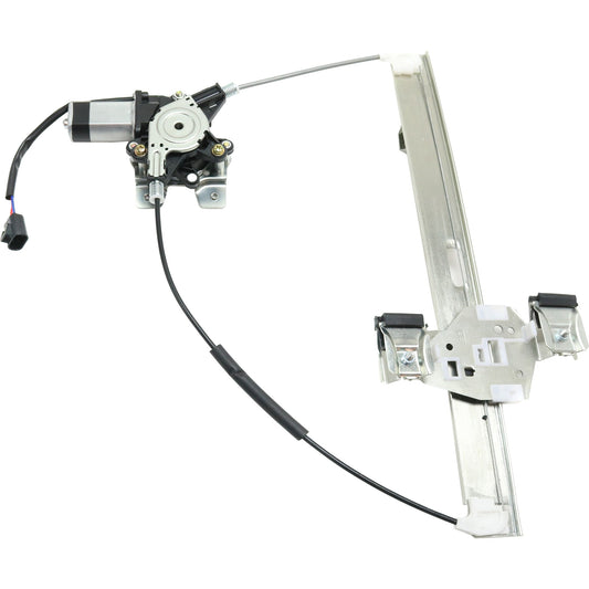Rear, Driver Side Window Regulator, Power, Base Model