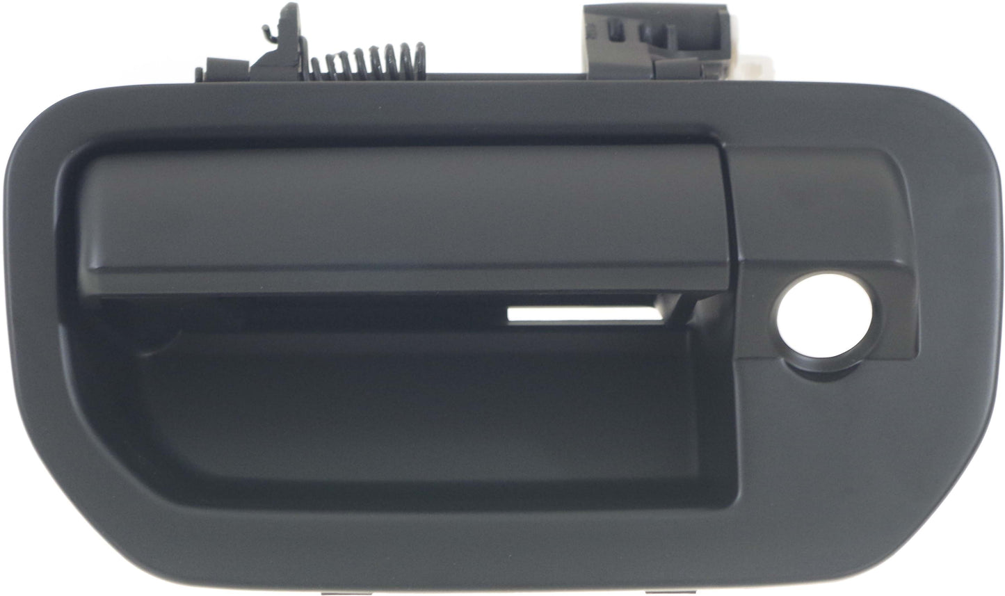 Tailgate Handle and Bezel, Primed Plastic With Camera Hole With Key Hole