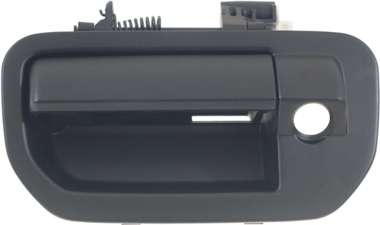 Tailgate Handle and Bezel, Primed Plastic With Camera Hole With Key Hole
