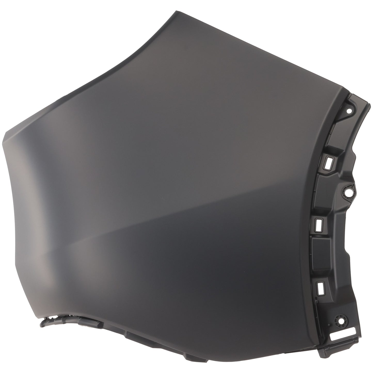 Задний бампер со стороны пассажира, грунтованный пластик, сертифицированный CAPA