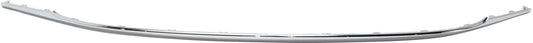 Rear, Driver or Passenger Side Bumper Trim, Chrome, CAPA Certified