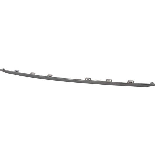 Rear, Center Bumper Trim, Dark Gray