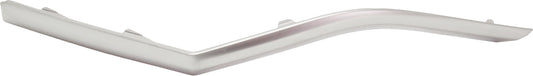 Rear, Passenger Side Bumper Trim, Chrome