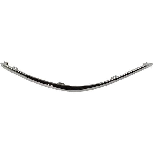 Rear, Passenger Side Bumper Trim, Chrome