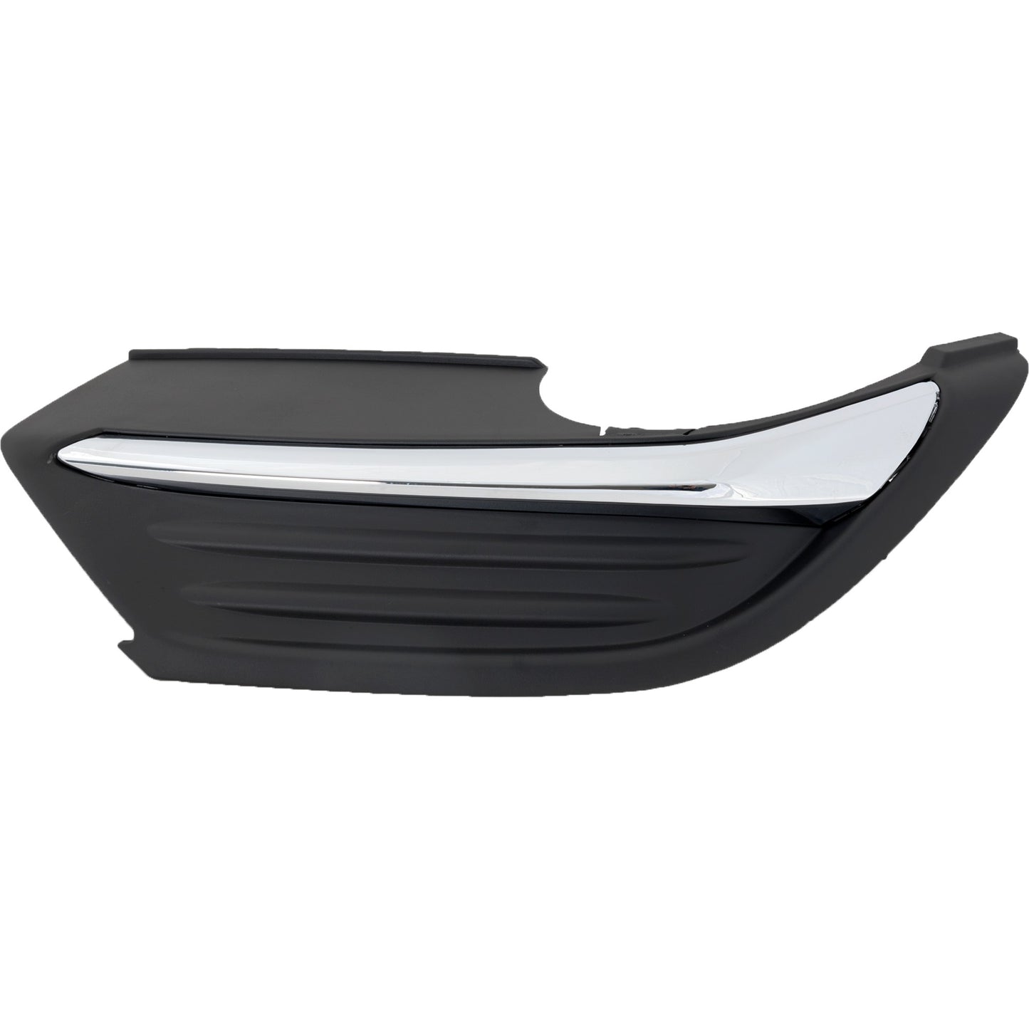 Накладка на задний бампер со стороны водителя, грунтованная накладка на бампер