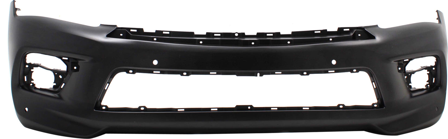 Front Primed Bumper Cover, Without Collision Warning, CAPA Certified