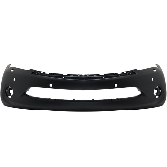 Front Primed Bumper Cover, For Models With Headlight Washer Holes and Premium Package