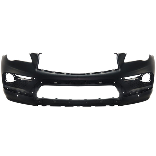 Front Primed Bumper Cover, With Intelligent Cruise Control