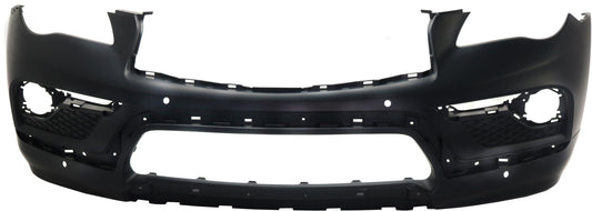 Front Primed Bumper Cover, Without Intelligent Cruise Control