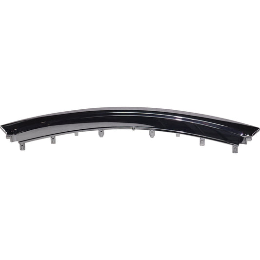 Front, Lower Bumper Grille, Chrome