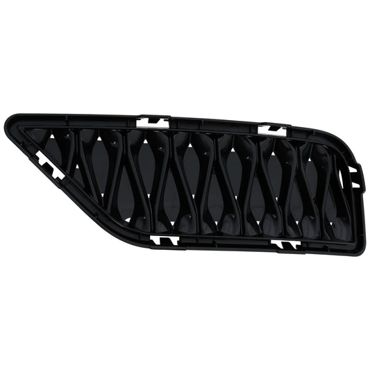 Front, Passenger Side Bumper Grille, Black