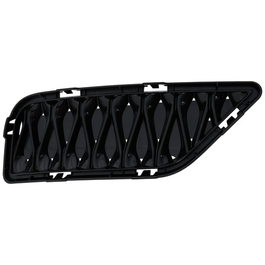 Front, Driver Side Bumper Grille, Black