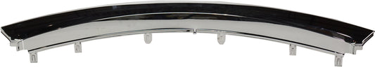 Front, Driver or Passenger Side, Lower Bumper Trim, Chrome, Lower