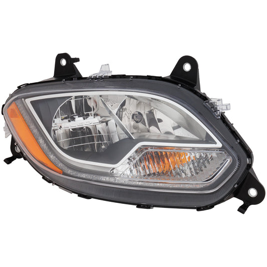 Passenger Side Headlight, with Bulb, Halogen, Clear Lens, Base Model